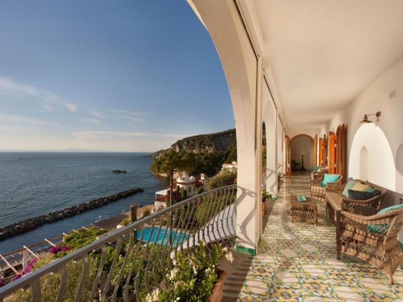 Riviera Di Marcigliano Villa Sleeps 8 Pool Air Con Massa Lubrense Εξωτερικό φωτογραφία