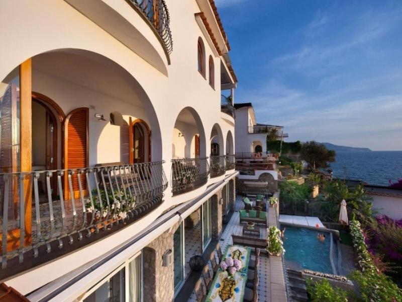 Riviera Di Marcigliano Villa Sleeps 8 Pool Air Con Massa Lubrense Εξωτερικό φωτογραφία